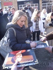 signing photo