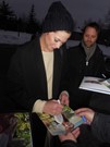 Analeigh Tipton signing proof