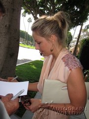 signing photo