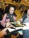 Andie MacDowell signing proof