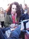 Andie MacDowell signing proof