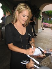 signing photo