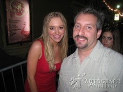 signing photo