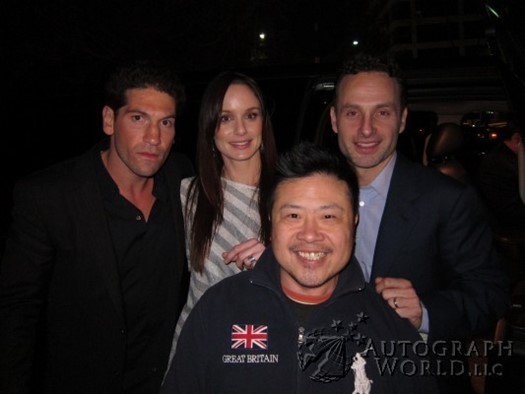 Andrew Lincoln autograph