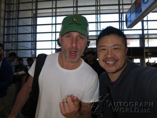 Andrew Lincoln autograph