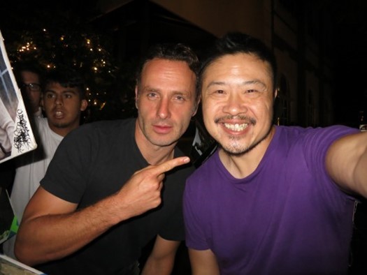 Andrew Lincoln autograph