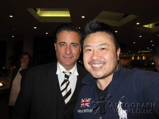 Andy Garcia autograph