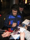 Andy Samberg signing proof