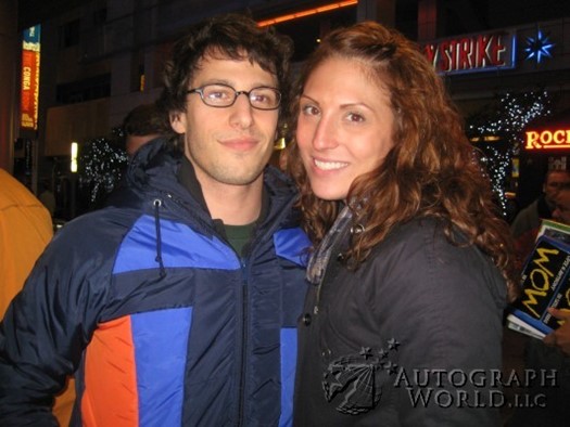 Andy Samberg autograph