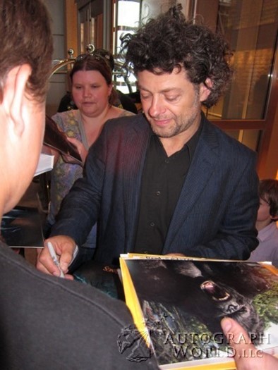 Andy Serkis autograph