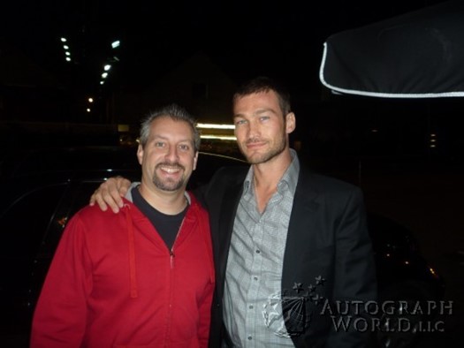 Andy Whitfield autograph