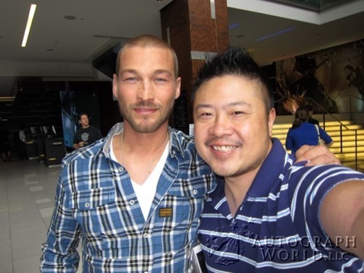 Andy Whitfield autograph