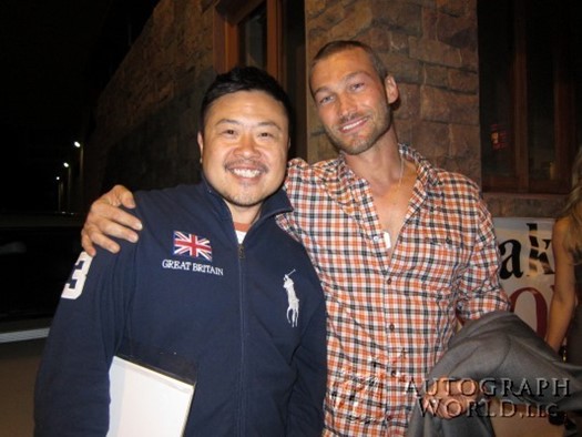 Andy Whitfield autograph