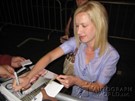 Angela Kinsey signing proof