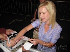 signing photo