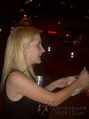 signing photo