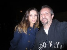 Sarafyan, Angela signing photo