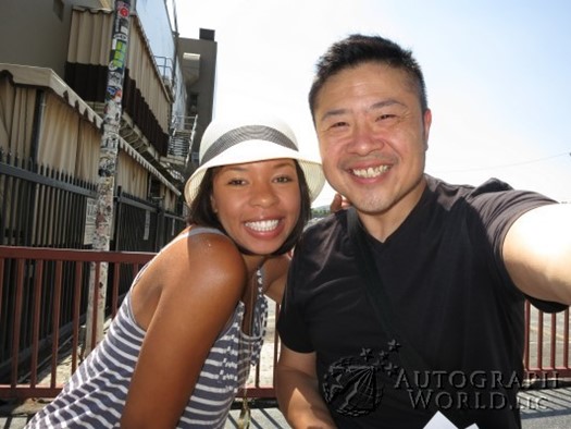 Angel Parker autograph