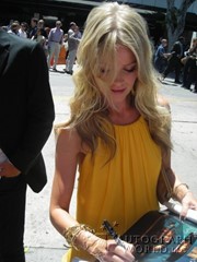 signing photo