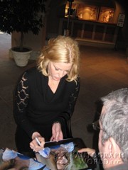 signing photo