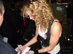 signing photo