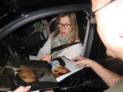 signing photo