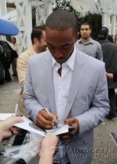 signing photo