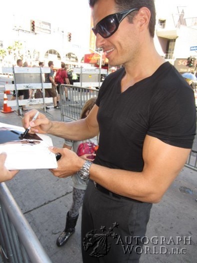 Antonio Sabato Jr. autograph