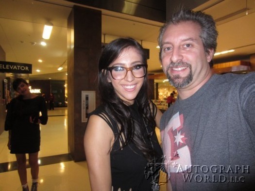 April O'Neil autograph