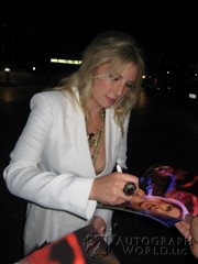 signing photo