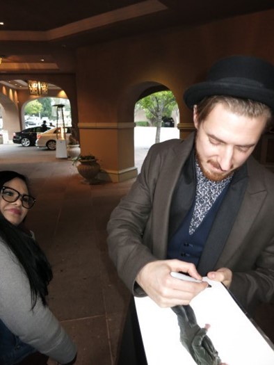 Arthur Darvill autograph