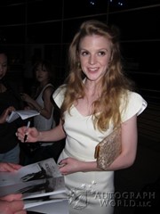 signing photo