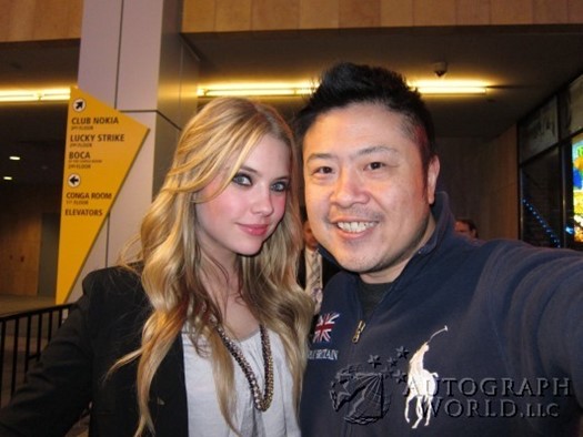 Ashley Benson autograph