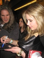 signing photo