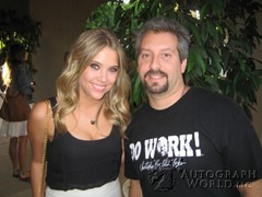 signing photo