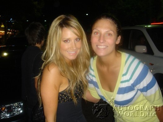 Ashley Tisdale autograph