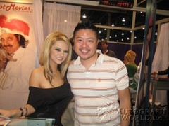signing photo