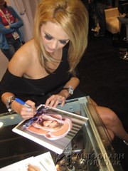signing photo