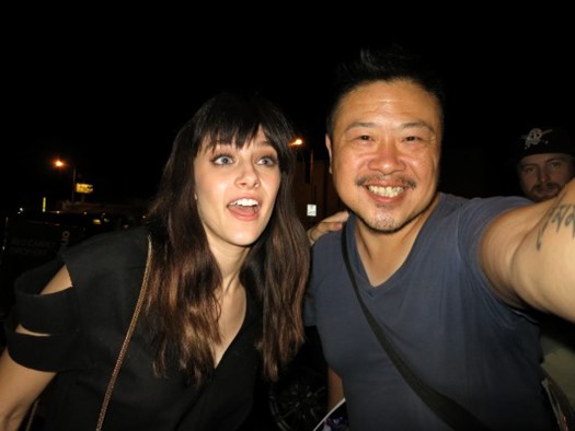 Aubrey Peeples autograph