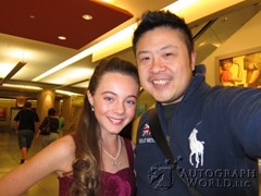 signing photo