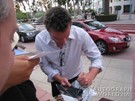 Balthazar Getty signing proof