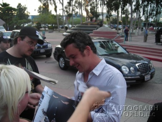 Balthazar Getty autograph