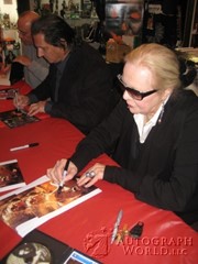 signing photo