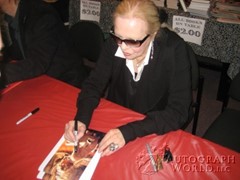 signing photo