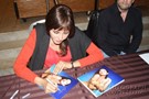 Barbara Carrera signing proof
