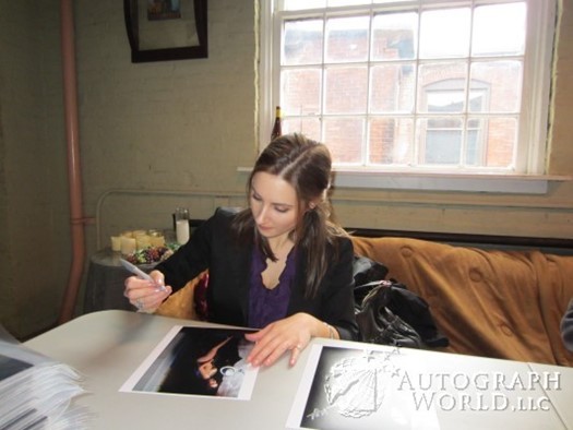 Becca Kelley autograph