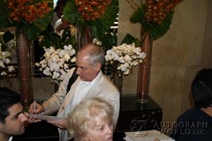 signing photo