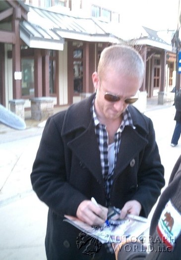 Ben Foster autograph