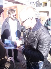 signing photo