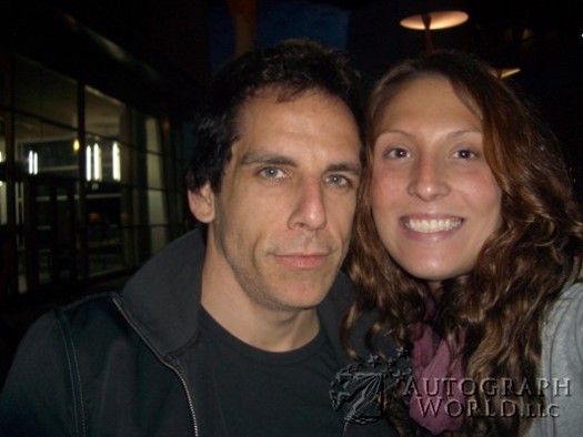 Ben Stiller autograph